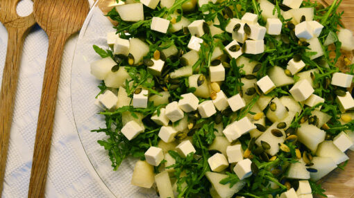 Honningmelon salat - salater til hverdagen og grill fra Gastroulven