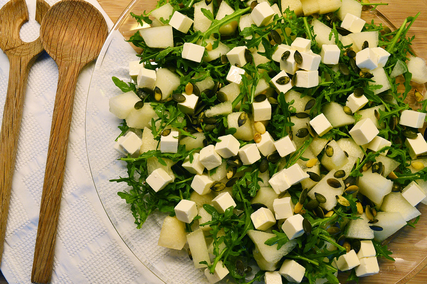 Honningmelon salat - salater til hverdagen og grill fra Gastroulven