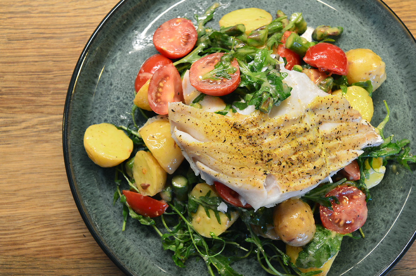 Torsk med kartoffelsalat - ret med fisk til vægttab