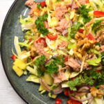 Tunsalat med ponzu dressing